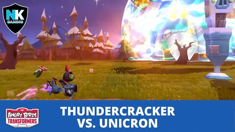 Angry Birds Transformers 2.0 - Thundercracker vs. Unicron