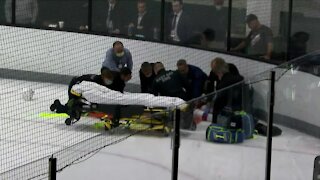 Red Wings prospect Jared McIsaac recovering after collision