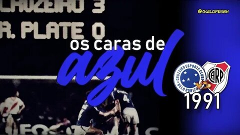 Cruzeiro 3x0 River Plate (Supercopa 1991) Os caras de azul - Ep. 7