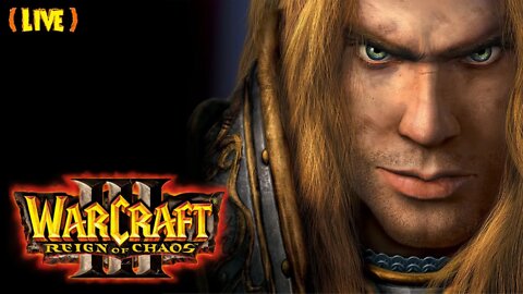 Warcraft 3 Reign of Chaos: Jogando em Live - Campanha dos Humanos (Completo) (Playthrough)