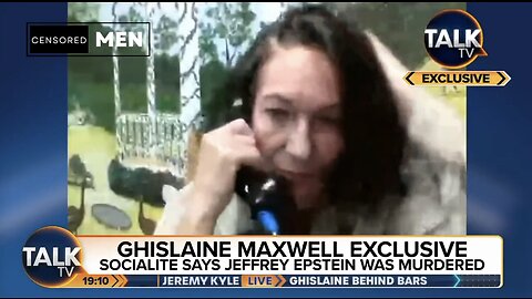 Ghislaine Maxwell Says She Believes Epstein Was Murdered (Epstein Did NOT Kill Himself)