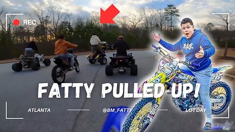 Braap Vlogs Fatty Wheelies Rare Quad Ltz 400 Crazy 😶🔥