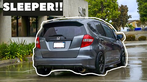Is This The Ultimate Sleeper 2013 Honda Fit! KSwap & Light Chassis!