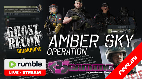 🔴 LGR2R - Ghost Recon - Amber Sky Op - Mission Start [REPLAY]