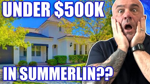 Can You Find Houses Under $500k in Summerlin Las Vegas? | Living in Summerlin Las Vegas Nevada