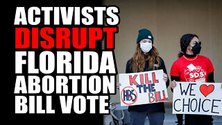 Activists Disrupt Florida Abortion Bill Vote