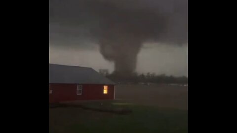 Tornado Touches Down At Wapakoneta, Ohio