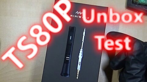 TS80P Soldering Iron - Unboxing and checking it out