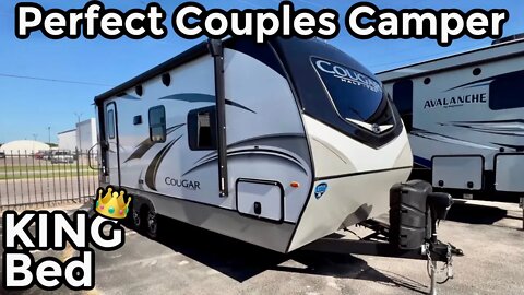 2022 Keystone Cougar 22RBS | Lightweight Couples RV with a King Bed!