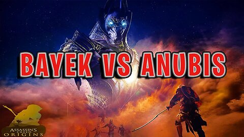 How does Bayek Defeat Anubis in Assassins Creed Origins?