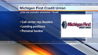 Workers Wanted: Michigan First Credit Union