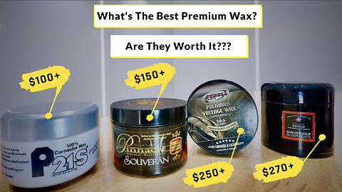 What's The Best Premium Car Wax? Are They Worth it??