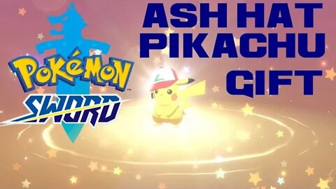 Pokémon Sword - Ash Hat Pikachu Gift - Nintendo Switch Gameplay 😎Benjamillion