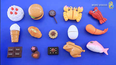 Babytv - Food - Learning Food Names for kids with Plastic Toy