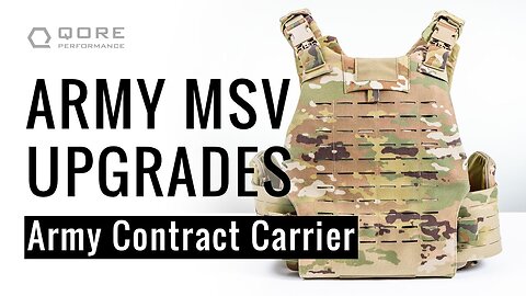 UPGRADING THE US ARMY'S ISSUED PLATE CARRIER: MSV (MODULAR SCALABLE VEST) [COOL, HEAT, HYDRATION]