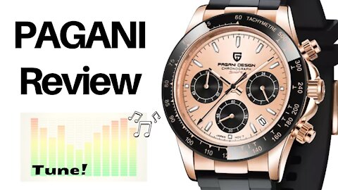 Incredible Value Chrono Beautifully Finished! Pagani Design PD-1644