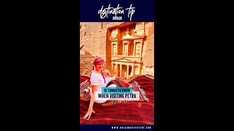 10 things to know when visiting Petra | #jordantravel #petra #unesco