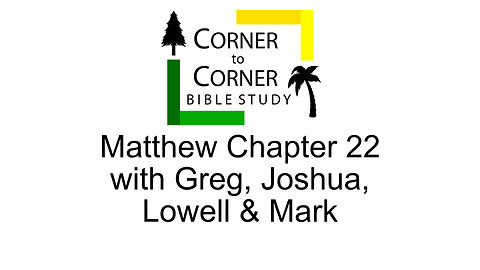 The Gospel according to Matthew Chapter 22