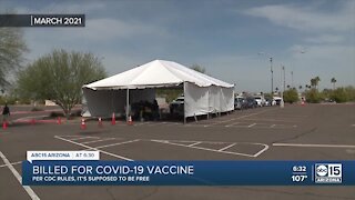 Valley patients receiving bills for COVID-19 vaccine after pop-up event