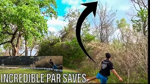 INCREDIBLE Par Saves After SHANKED Drives - Disc Golf Compilation