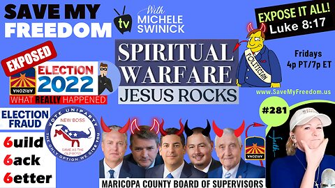Maricopa County Is The Epicenter Of Evil In The Spiritual Battle & Election Fraud. It All Starts With The Board Of Supervisors - Tyrannical Nov 8 Rule Breakers, Law Violators & Fraud Committers + RNC, AZGOP, MCRC & Lake's Team All Knew!