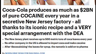 COKE HAS SPECIAL DEA RIGHTS - BRINGS IN COCOA LEAVES & MAKES $2 BIL IN COCAINE