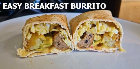 EASY BREAKFAST BURRITO