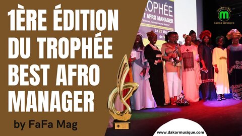 1ère édition du Trophée Best Afro Manager by FaFa Mag