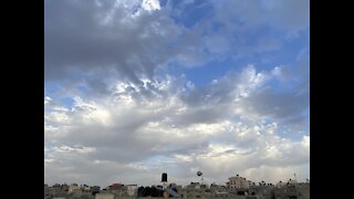 Witness the beauty of the clouds with the sound of birds