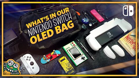 What's in my Nintendo Switch OLED bag - Alpaka Go Sling Pro - PACKED - List and Overview