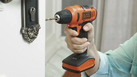 BLACK+DECKER KIT PARAFUSADEIRA FURADEIRA 12V ÍON LÍTIO C 18 ACESSÓRIOS E CX 19