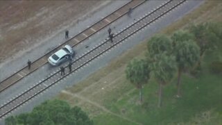 Woman, baby escape car before Brightline collision in Delray Beach