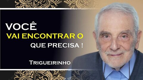 VOCÊ VAI ENCONTRAR O QUE PRECISA, TRIGUEIRINHO