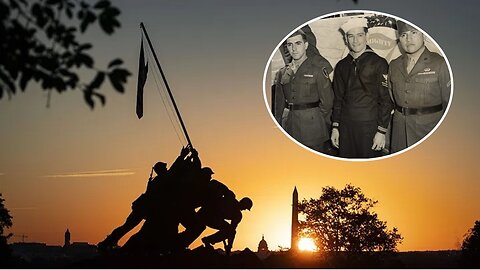 Flag Raisers of Iwo Jima February 23, 1945