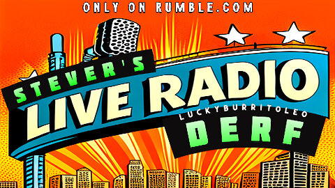STEVER's LIVE RADIO DERF - spinning , picking, grinning and beginning the weeks !