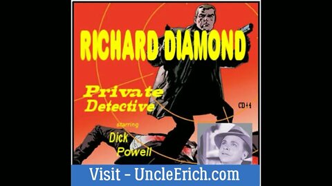 Crime Mystery - Richard Diamond - Private Detective - "The Elaine Tanner Case" (1950)