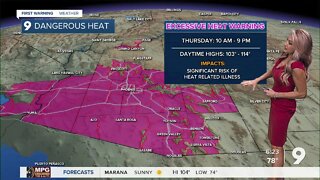Monsoon brings heat and increasing storm chances
