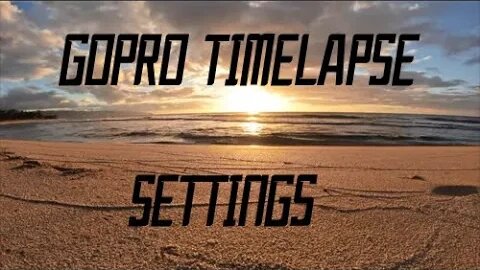 GoPro TimeLapse Settings - Hawaii SunSet Beach Sunset - 5 Second and 10 Second Timelapse Comparison