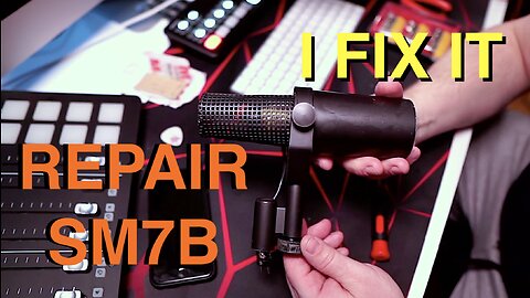 Shure SM7B - Fix & Replace cartridge