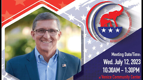 General Flynn - Guard the Vote - live at the Republican Club of South Sarasota County