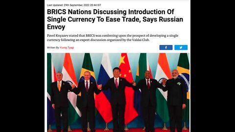 BRICS | Why Are ALL Central Banks Around the World Hoarding Gold NOW? | “Over the Last 3 Years They’ve Printed More Currency Than the Entire History of the United States Before It.”