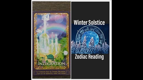 Winter Solstice Zodiac Reading ❄️