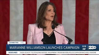 Marianne Williamson launches campaign