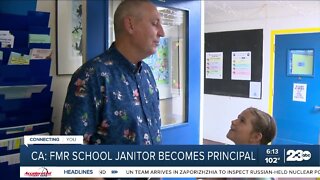 Former California school janitor becomes principal