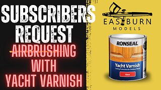 How to use YATCHS varnish in your airbrush.