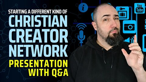 We're Putting Together a NEW and DIFFERENT Christian Creator Network!