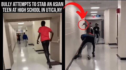 School Bully STABS Asian Kid After Knockout Game Goes Wrong!