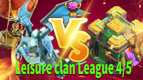 2022 Feb league record 4/5(TH14) | clash of clans