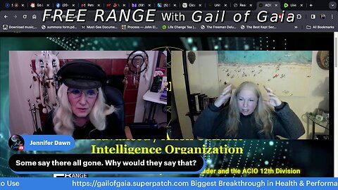 "ACIO Updates & Current Events/Eclipse" With Jessica Morrocco & Gail of Gaia on FREE RANGE