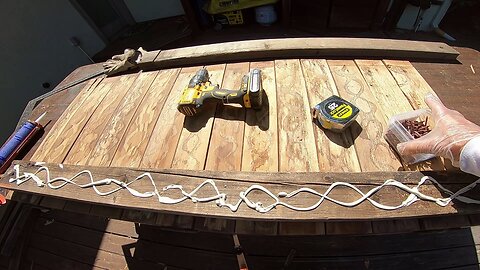 Repairing 30-year old Redwood Deck Cabinet - Part 3